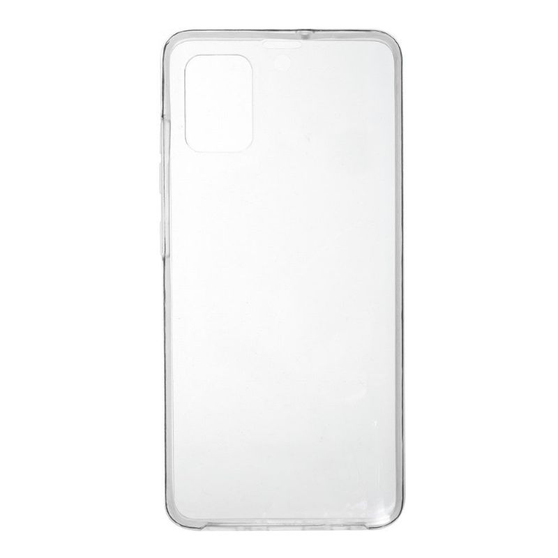 Coque Samsung Galaxy A71 transparente intégrale 2 pièces