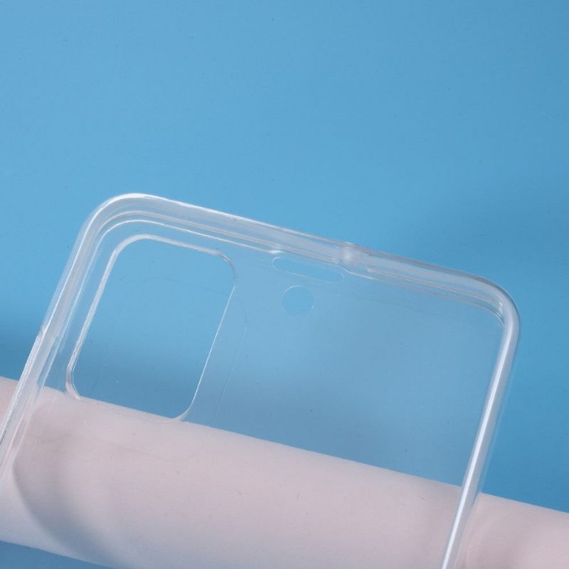 Coque Samsung Galaxy A71 transparente intégrale 2 pièces