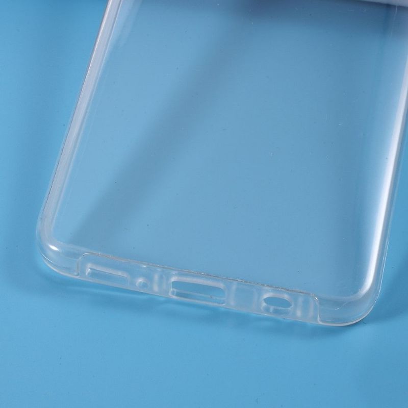 Coque Samsung Galaxy A71 transparente intégrale 2 pièces