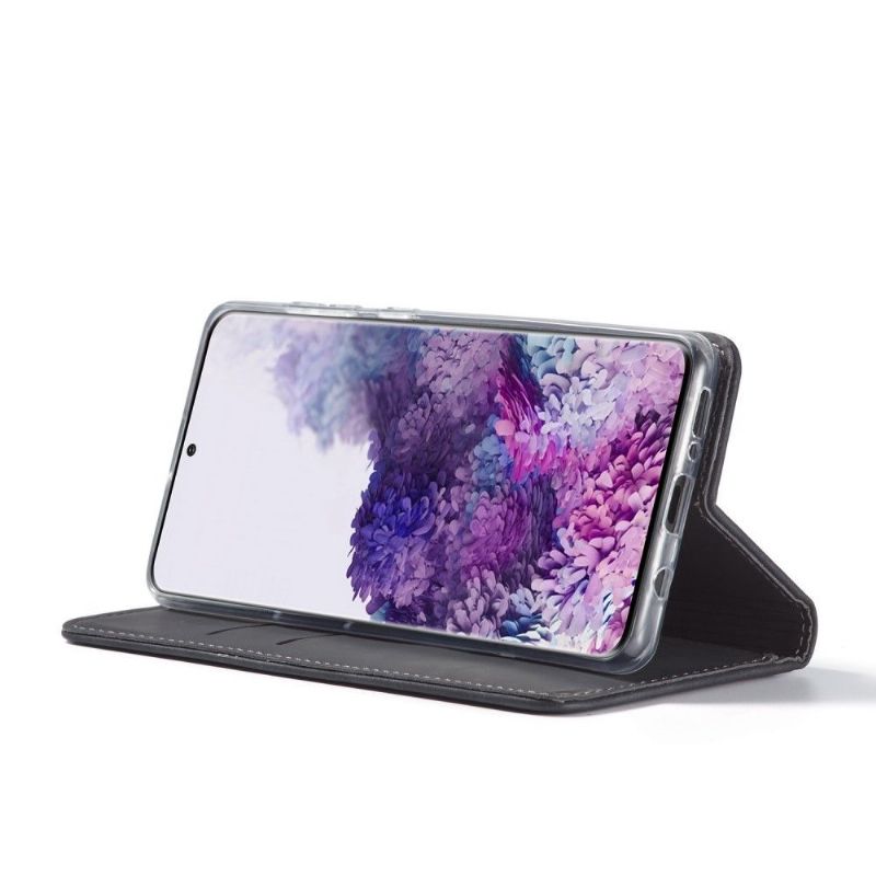 Housse Samsung Galaxy A71 LC.IMEEKE Élégance Porte Cartes