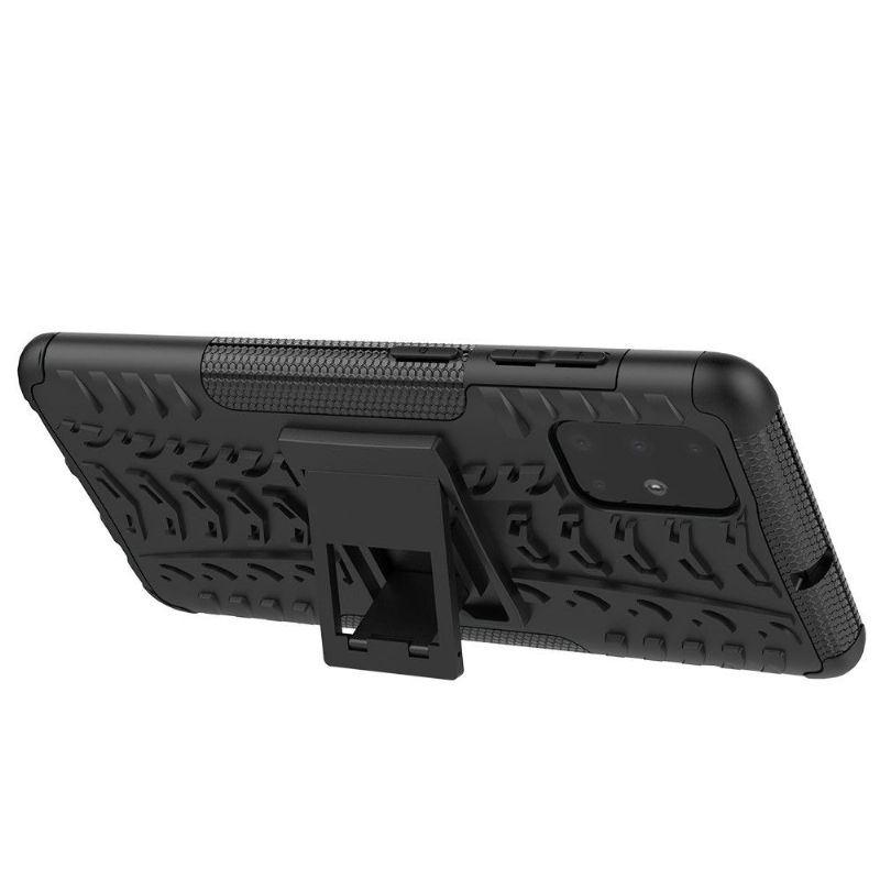 Samsung Galaxy A71 - Coque antidérapante avec support intégré