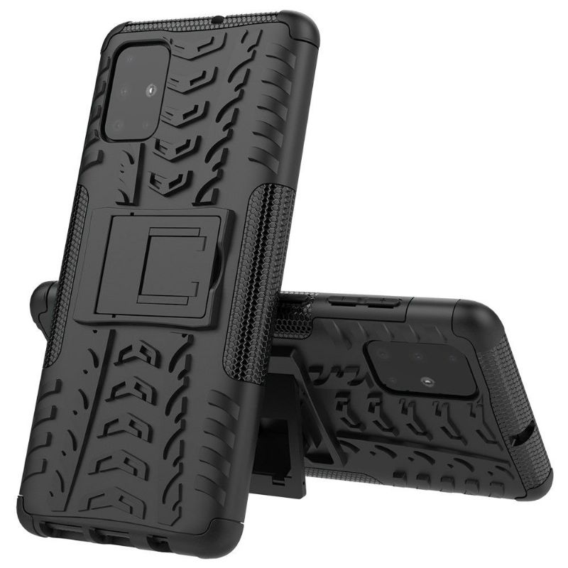 Samsung Galaxy A71 - Coque antidérapante avec support intégré