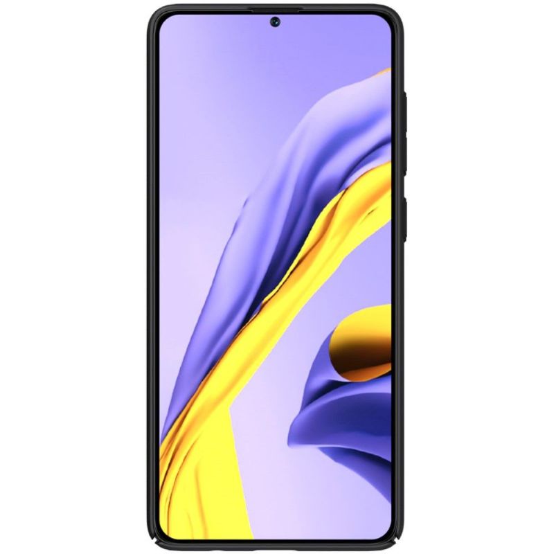 Samsung Galaxy A71 - Coque Nillkin effet givré - Noir