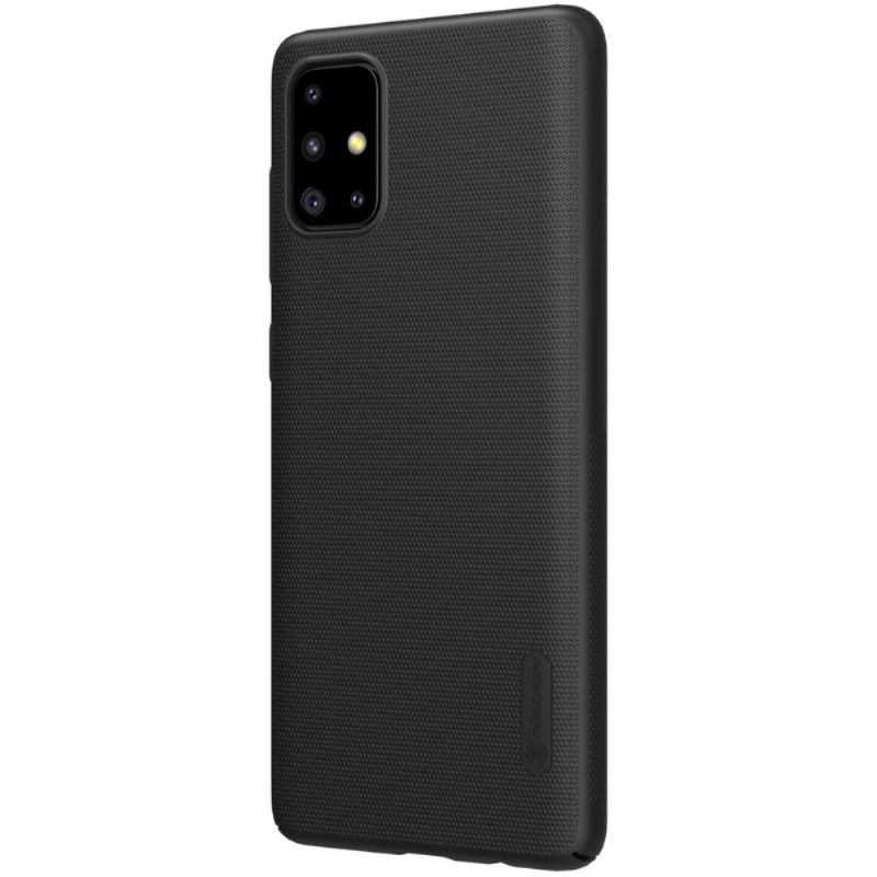 Samsung Galaxy A71 - Coque Nillkin effet givré - Noir