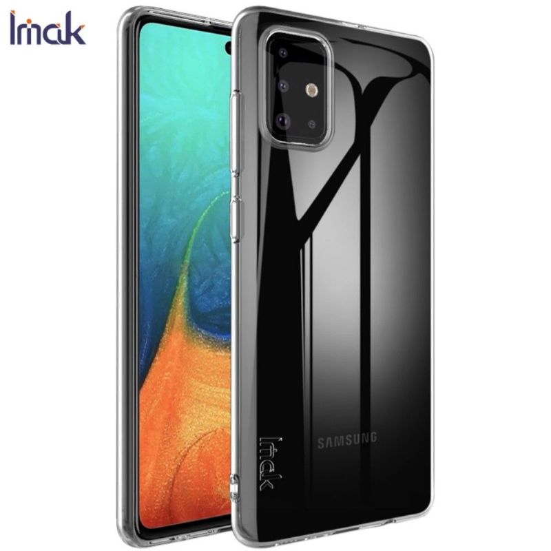 Samsung Galaxy A71 - Coque transparente en silicone