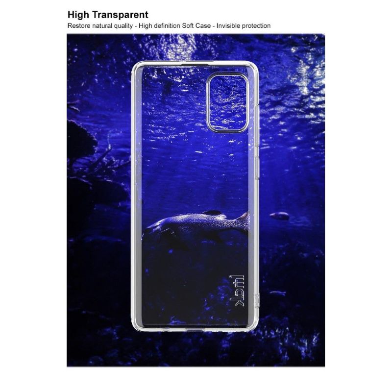 Samsung Galaxy A71 - Coque transparente en silicone