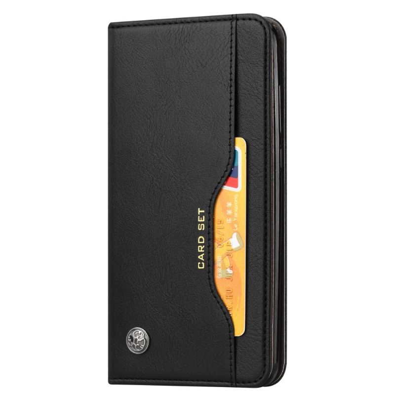 Samsung Galaxy A71 - Housse effet cuir stand case