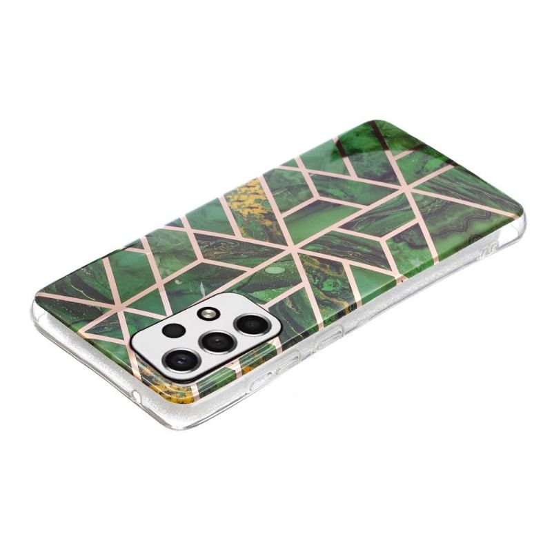 Coque Samsung Galaxy A53 5G Géométrie en silicone