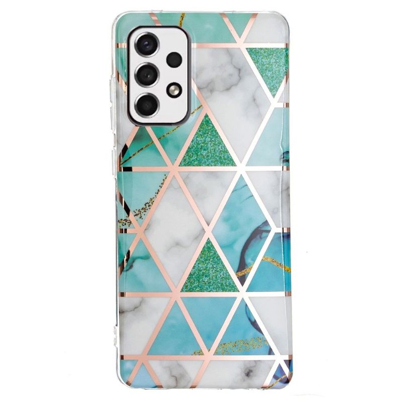 Coque Samsung Galaxy A53 5G Géométrie en silicone