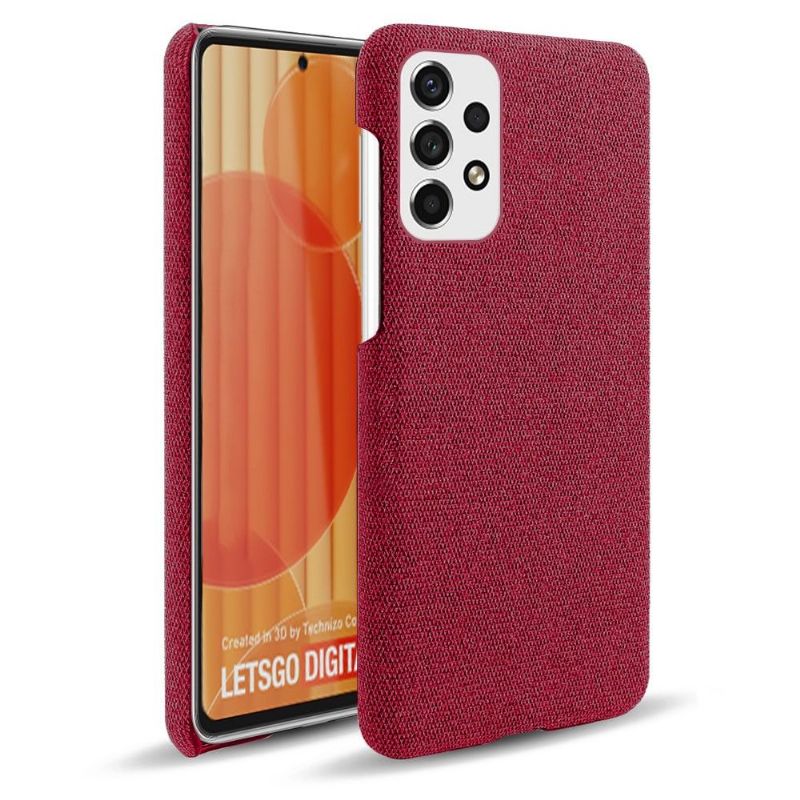 Coque Samsung Galaxy A53 5G revêtement tissu