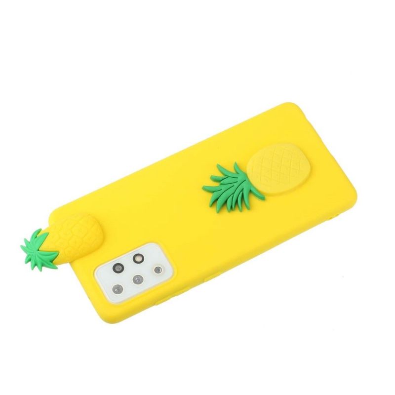 Coque Samsung Galaxy A53 5G Silicone Ananas 3D
