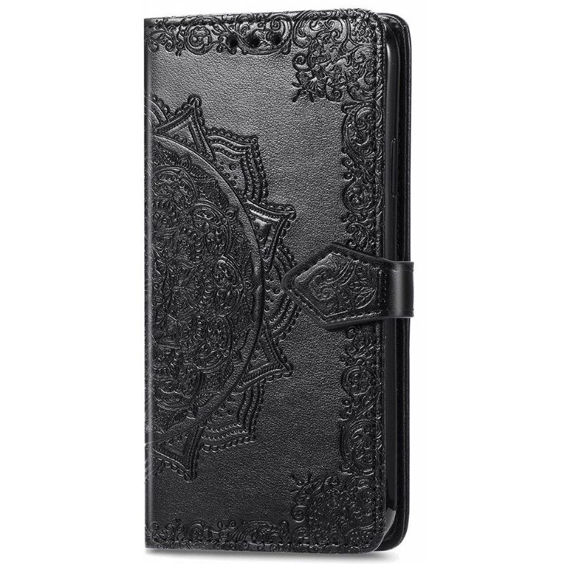 Housse Samsung Galaxy A53 5G Mandala relief en simili cuir
