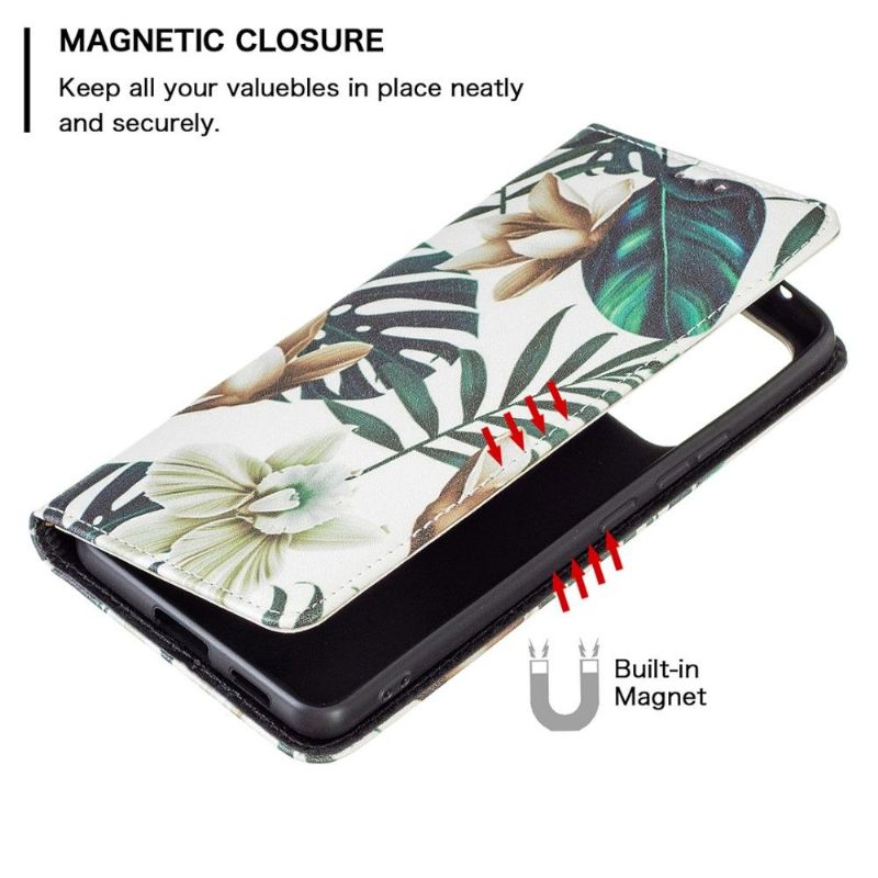 Housse Samsung Galaxy A53 5G Motif Tropiques