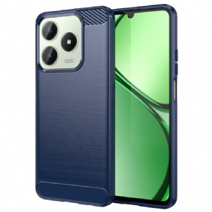 Coque Realme Note 60 / 60X / C63 / C61 Fibre Carbone Brossée