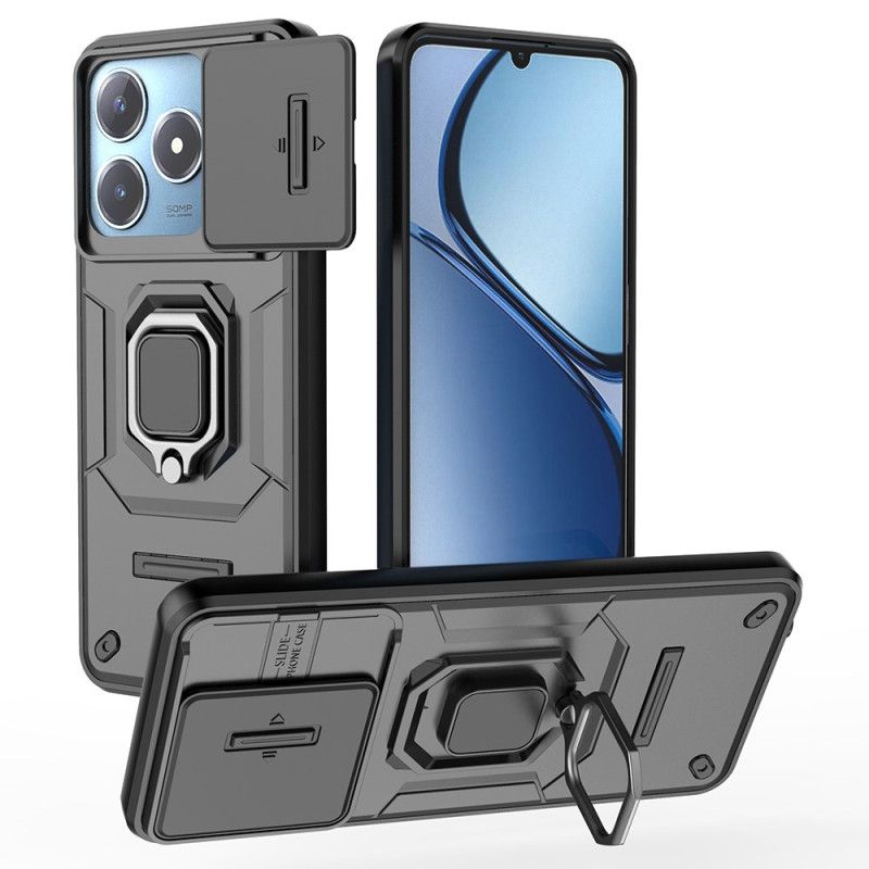 Coque Realme Note 60 / 60X / C63 / C61 Ring Résistante avec Protecteur Caméra