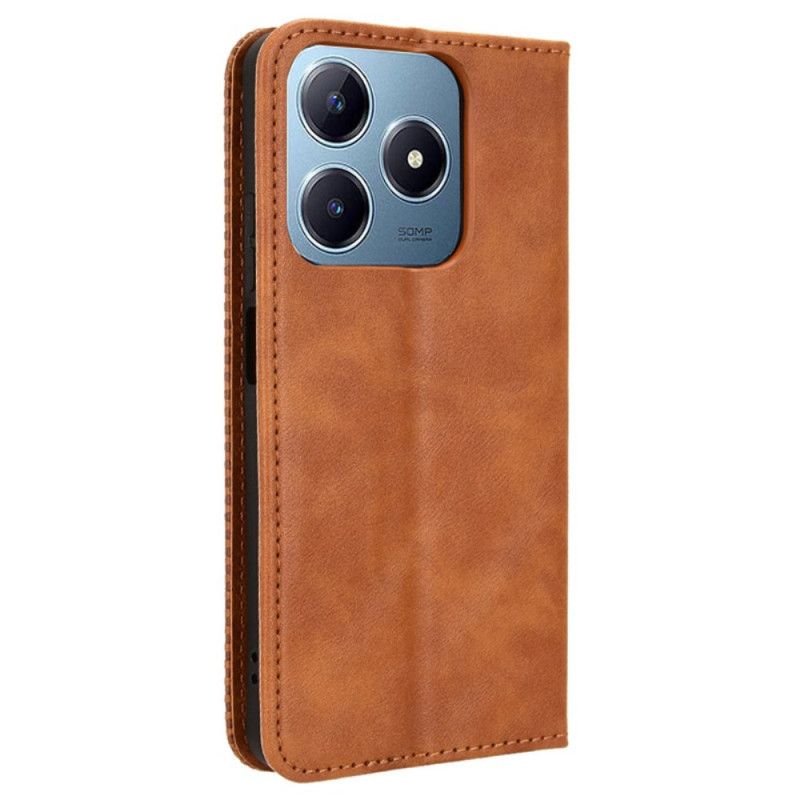 Flip Cover Realme Note 60X / C63 / C61 Frise Vintage