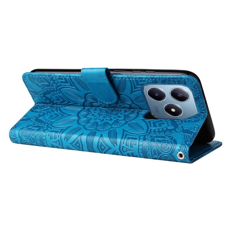 Housse Realme Note 60 / 60X / C63 / C61 Motif Tournesol