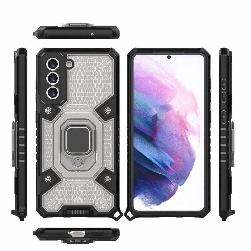 Coque Samsung Galaxy S21 FE 5G Bicolore fonction support