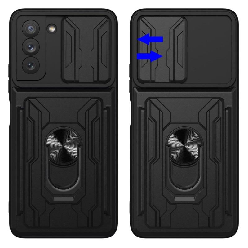 Coque Samsung Galaxy S21 FE 5G Camera Slide Fonction Support