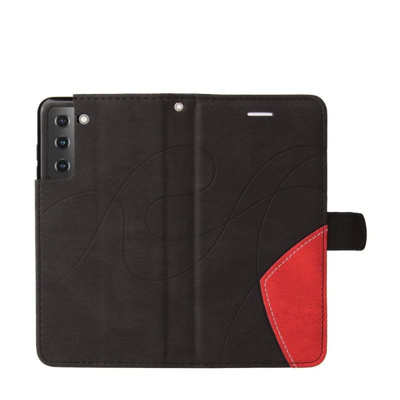 Housse Samsung Galaxy S21 FE Bicolore artistique