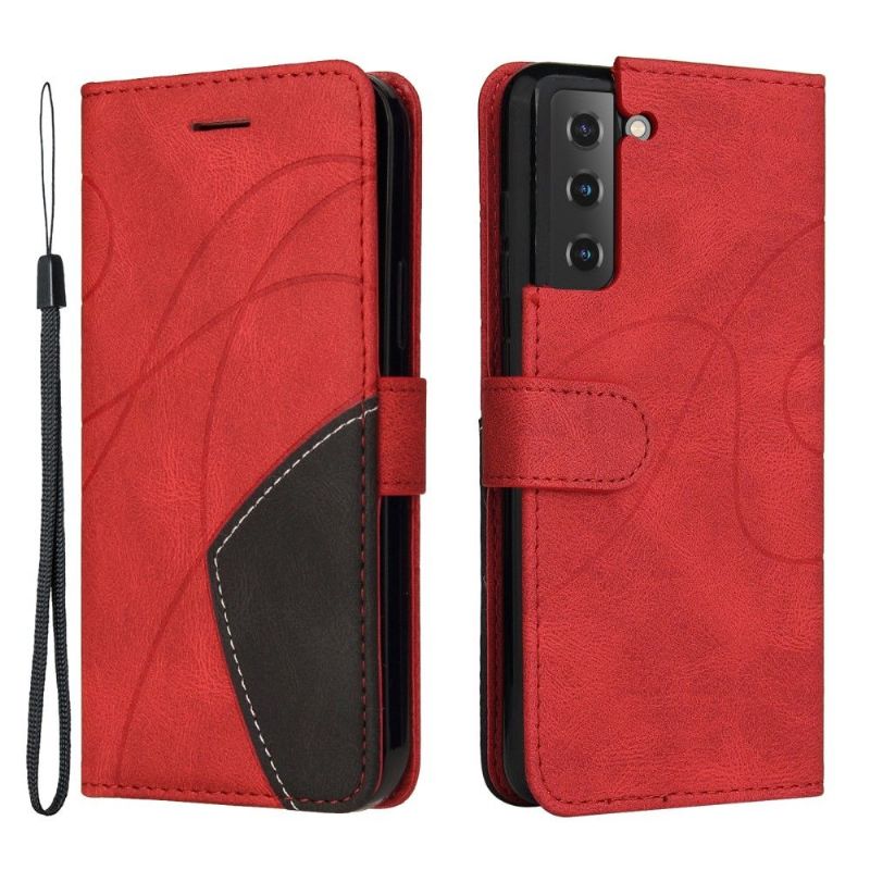 Housse Samsung Galaxy S21 FE Bicolore artistique