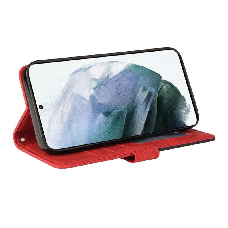Housse Samsung Galaxy S21 FE Bicolore artistique