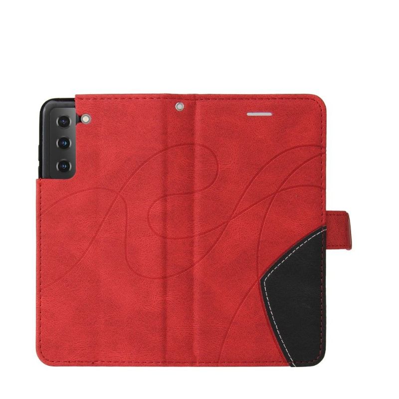 Housse Samsung Galaxy S21 FE Bicolore artistique