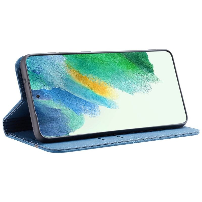Housse Samsung Galaxy S21 FE Waltz 001 Series porte cartes