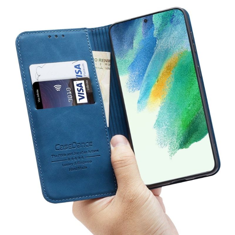 Housse Samsung Galaxy S21 FE Waltz 001 Series porte cartes