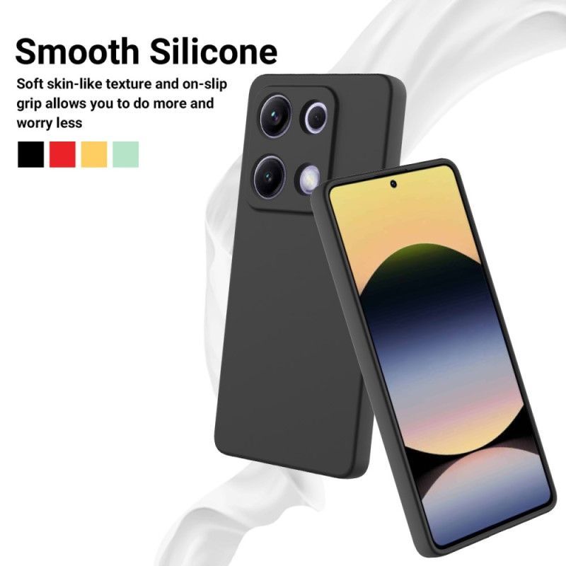 Coque Xiaomi Redmi Note 14S Silicone Liquide à Lanière
