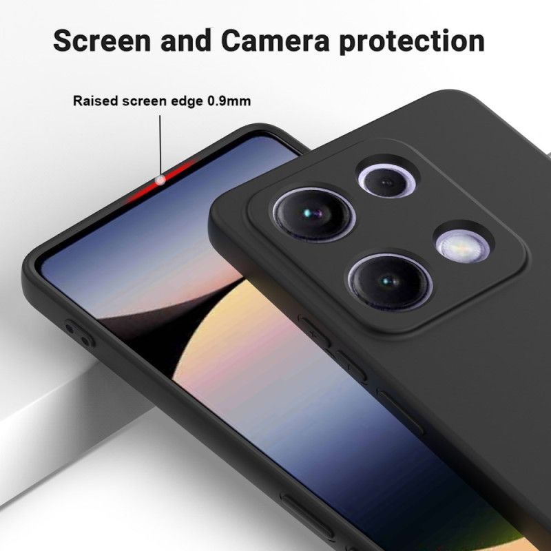 Coque Xiaomi Redmi Note 14S Silicone Liquide à Lanière