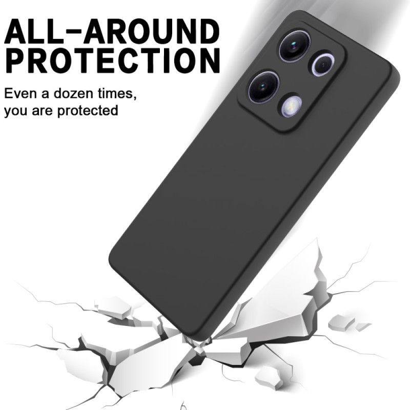 Coque Xiaomi Redmi Note 14S Silicone Liquide à Lanière