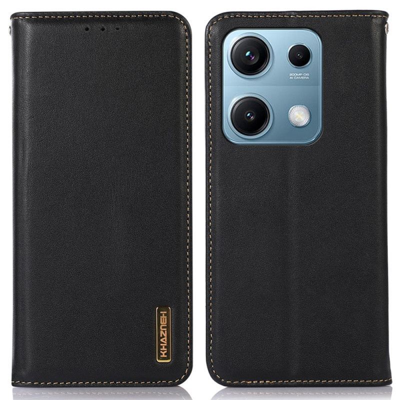 Flip Cover Xiaomi Redmi Note 14S Cuir KHAZNEH