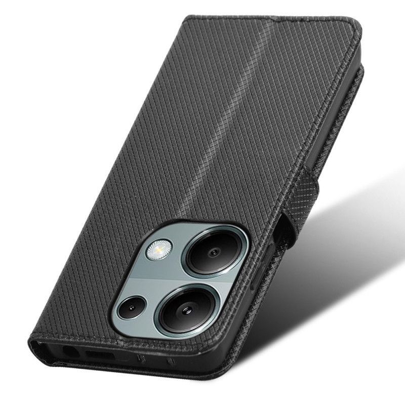 Housse Xiaomi Redmi Note 14S / Note 13 Pro 4G / Poco M6 Pro 4G Simili Cuir Texturé