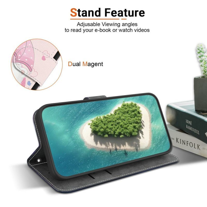 Housse Xiaomi Redmi Note 14S Couple d'Ours Cartoon