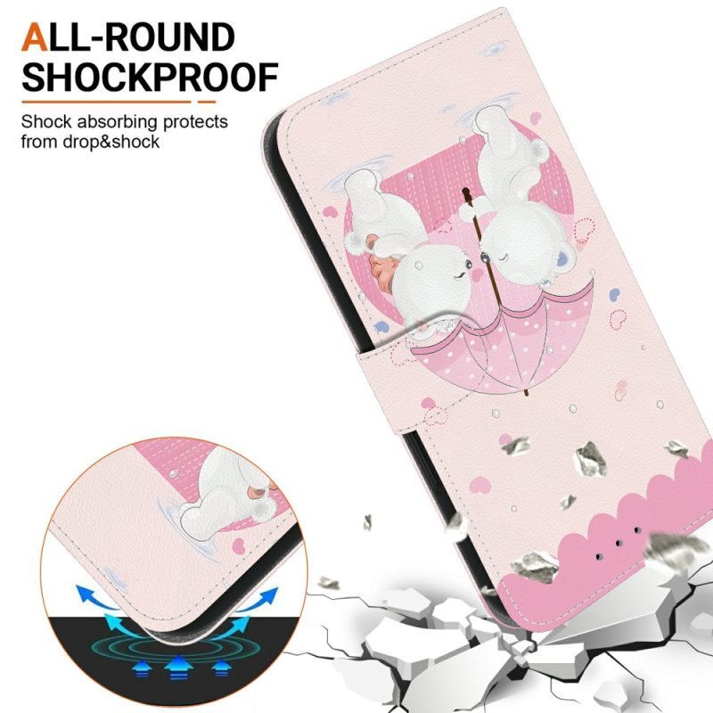 Housse Xiaomi Redmi Note 14S Couple d'Ours Cartoon