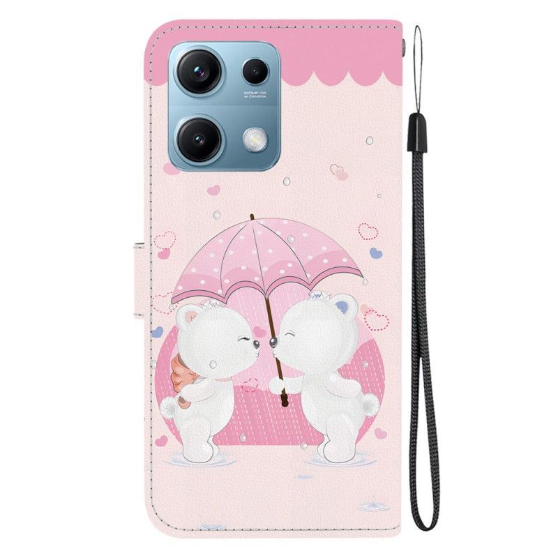 Housse Xiaomi Redmi Note 14S Couple d'Ours Cartoon
