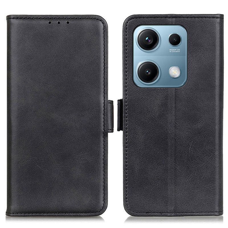 Housse Xiaomi Redmi Note 14S Double Fermoir