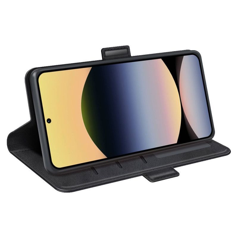 Housse Xiaomi Redmi Note 14S Double Fermoir Magnétique