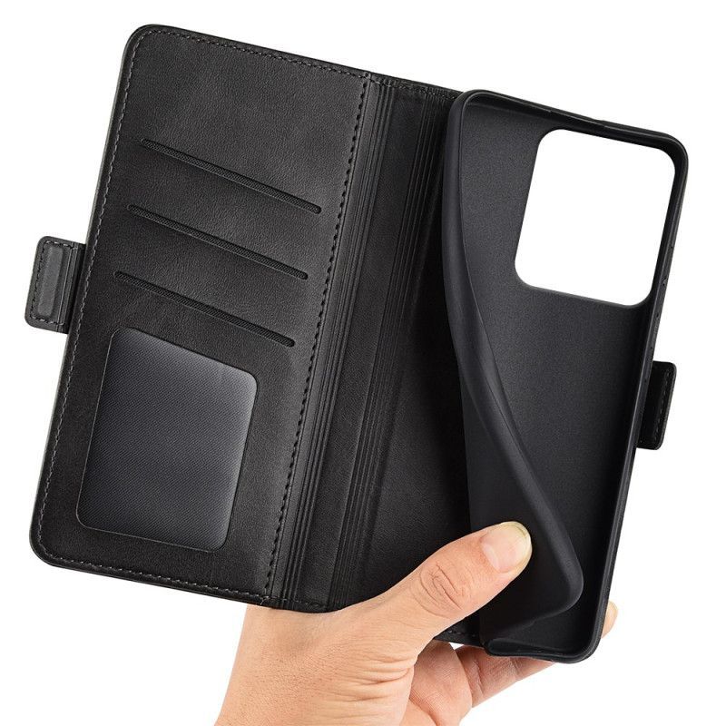 Housse Xiaomi Redmi Note 14S Double Fermoir Magnétique