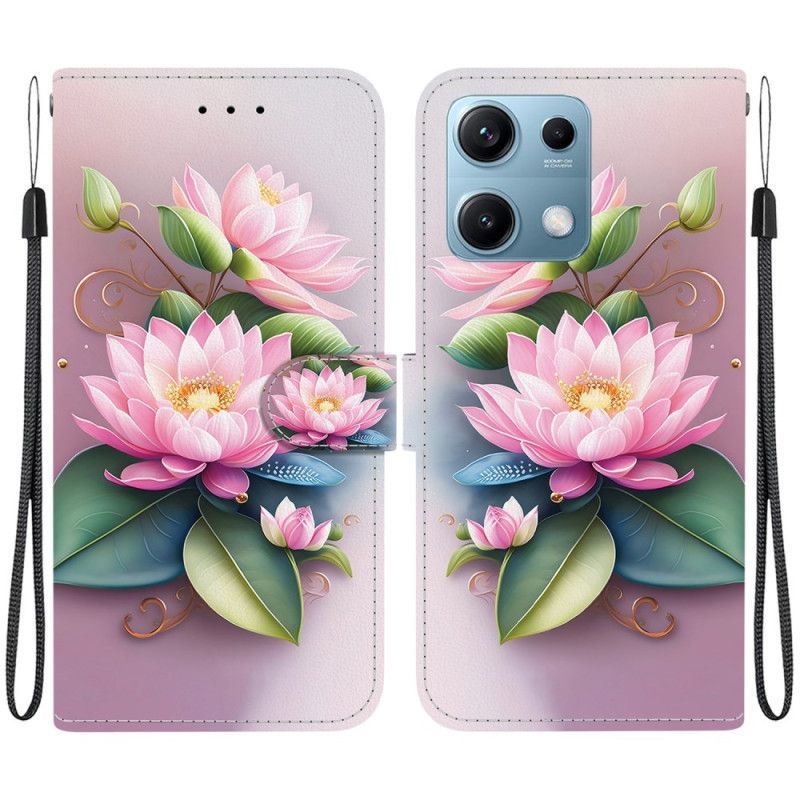 Housse Xiaomi Redmi Note 14S Nénuphards