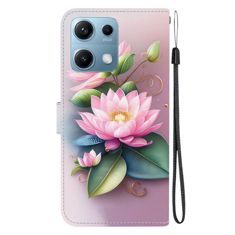 Housse Xiaomi Redmi Note 14S Nénuphards