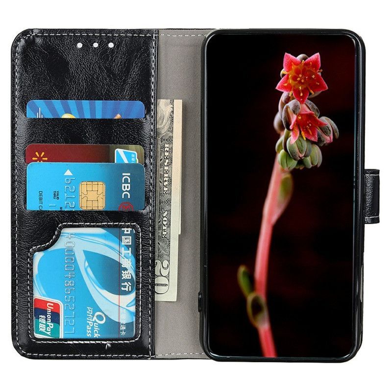 Housse Xiaomi Redmi Note 14S Simili Cuir Brillant