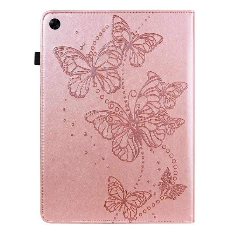 Realme Pad - Housse Papillons fonction support