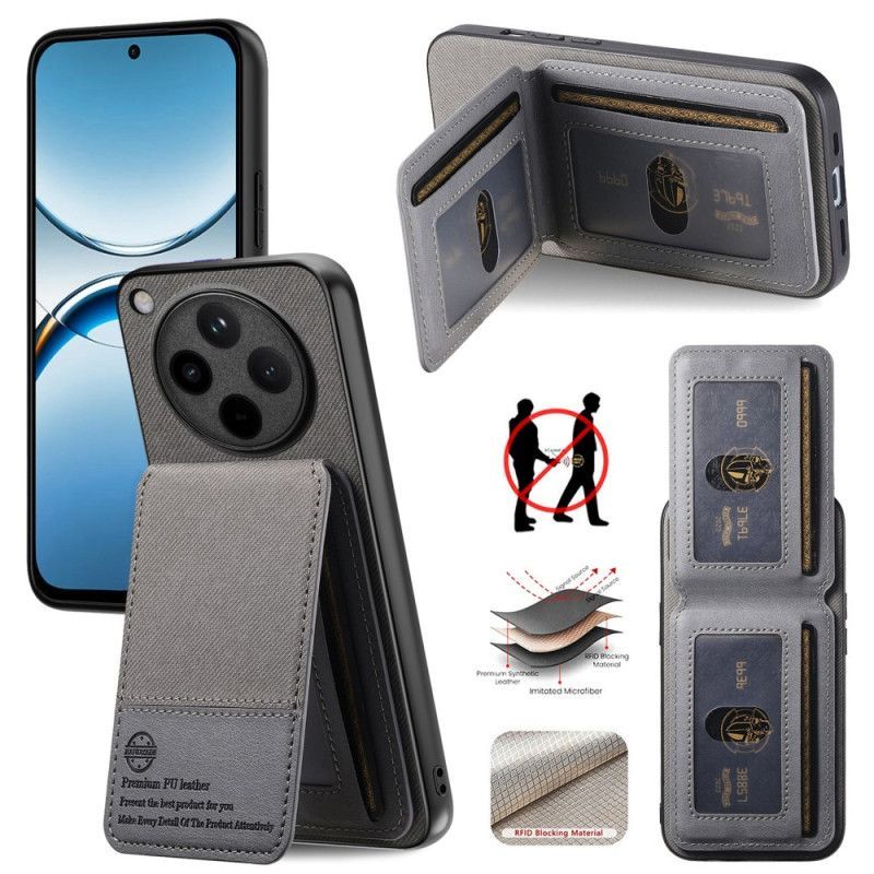 Coque Oppo Find X8 5G Porte-cartes et Protection RFID