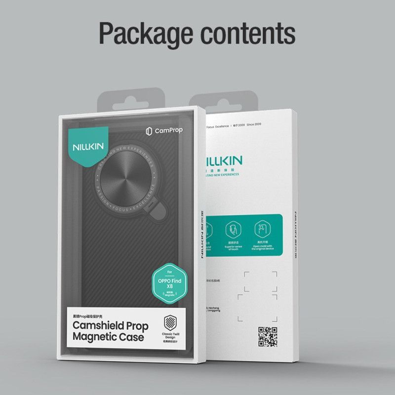 Coque Oppo Find X8 Camshield Prop Magnetic Series NILLKIN