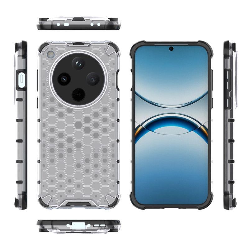 Coque Oppo Find X8 Compatible MagSafe Nid d'Abeille