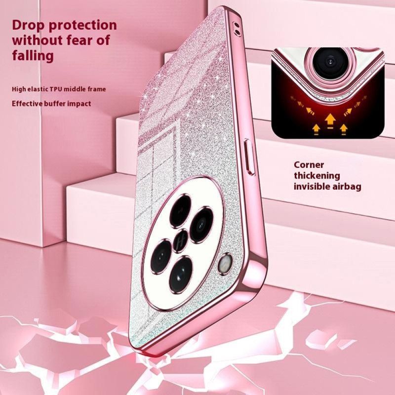 Coque Oppo Find X8 Paillettes Dégradées