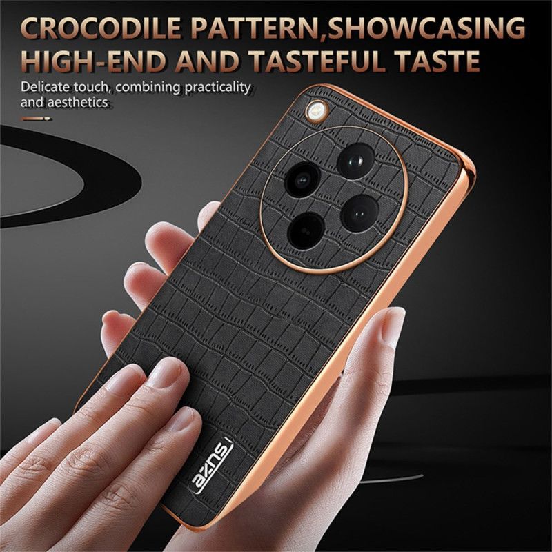 Coque Oppo Find X8 Style Crocodile AZNS