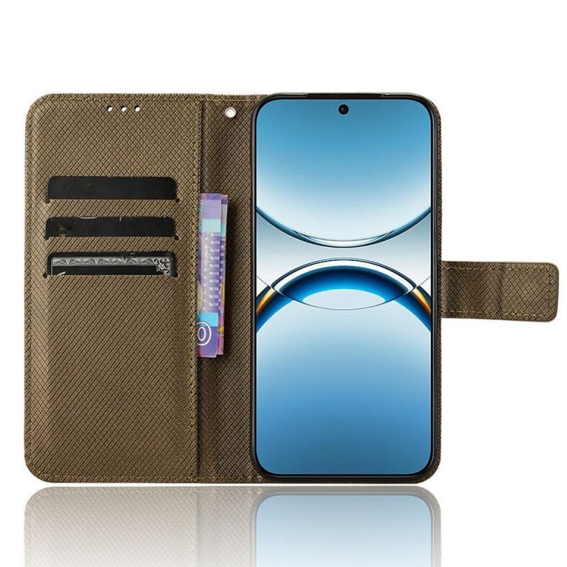 Housse Oppo Find X8 Points à Lanière